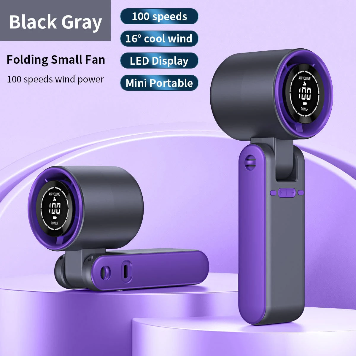 (T-15) Portable Handheld Mini Fan