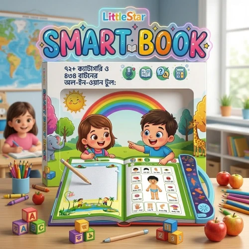 Little Star Smart Learning & Writting Book for Kids - Interactive Educational Learning & Writting Toy