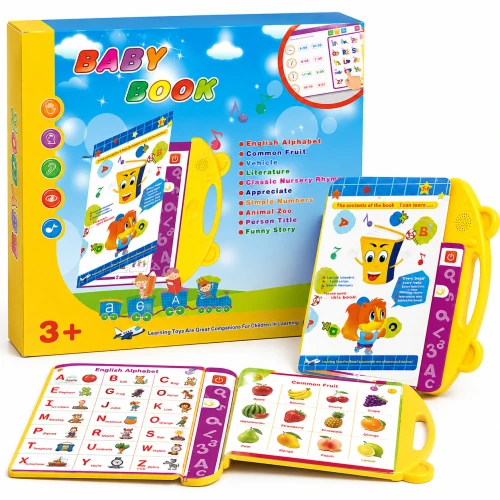 Interactive Electronic Baby Book Sound Toy for Kids (Age 3+)