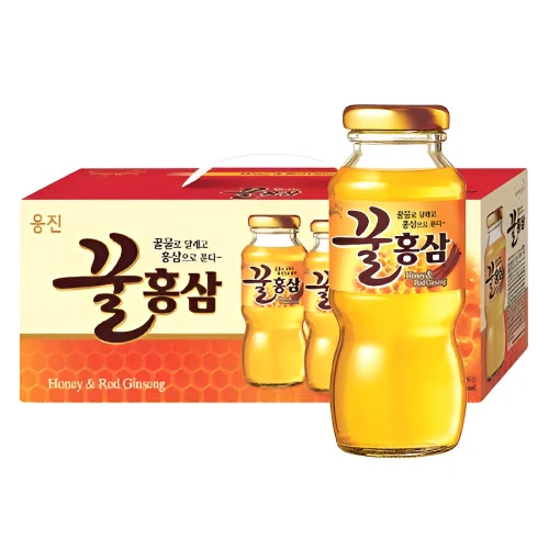 Woongjin Honey & Red Ginseng Mixed Drink – 2 Pcs