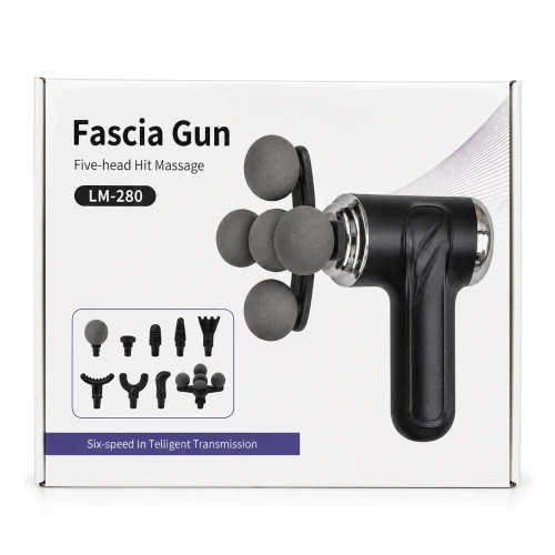 LM-280 Fascia Gun 6-Speed Deep Tissue Massage Gun