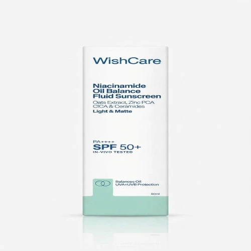 WishCare Niacinamide Oil Balance Fluid Sunscreen SPF 50++ (50ml)