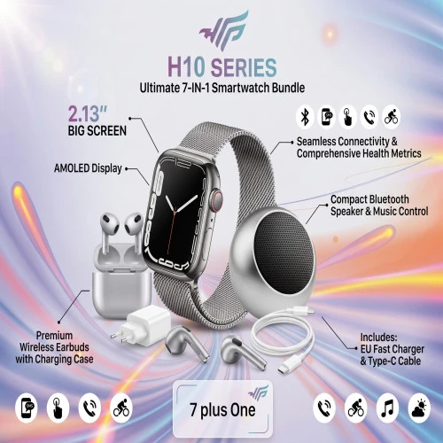 H10 Series Smartwatch Combo Pack – 2.13