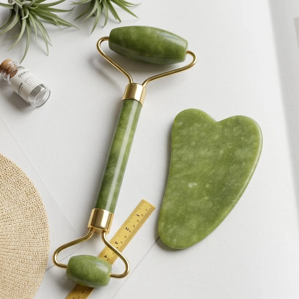 Jade roller and Gua Sha