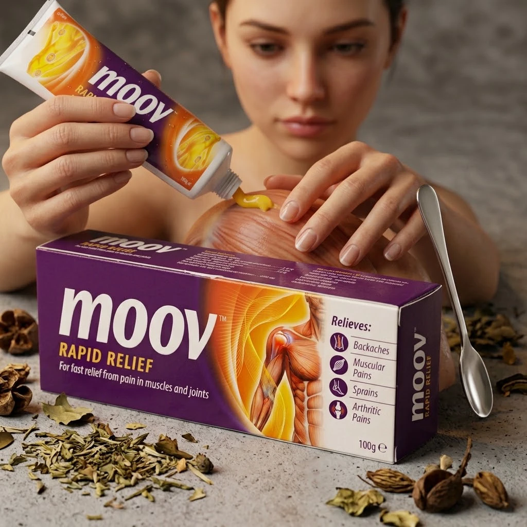 Moov Rapid Relief Cream 100g From Dubai